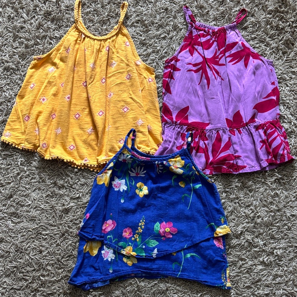 Old Navy Kids Camisole Set - Yellow, Purple, Blue